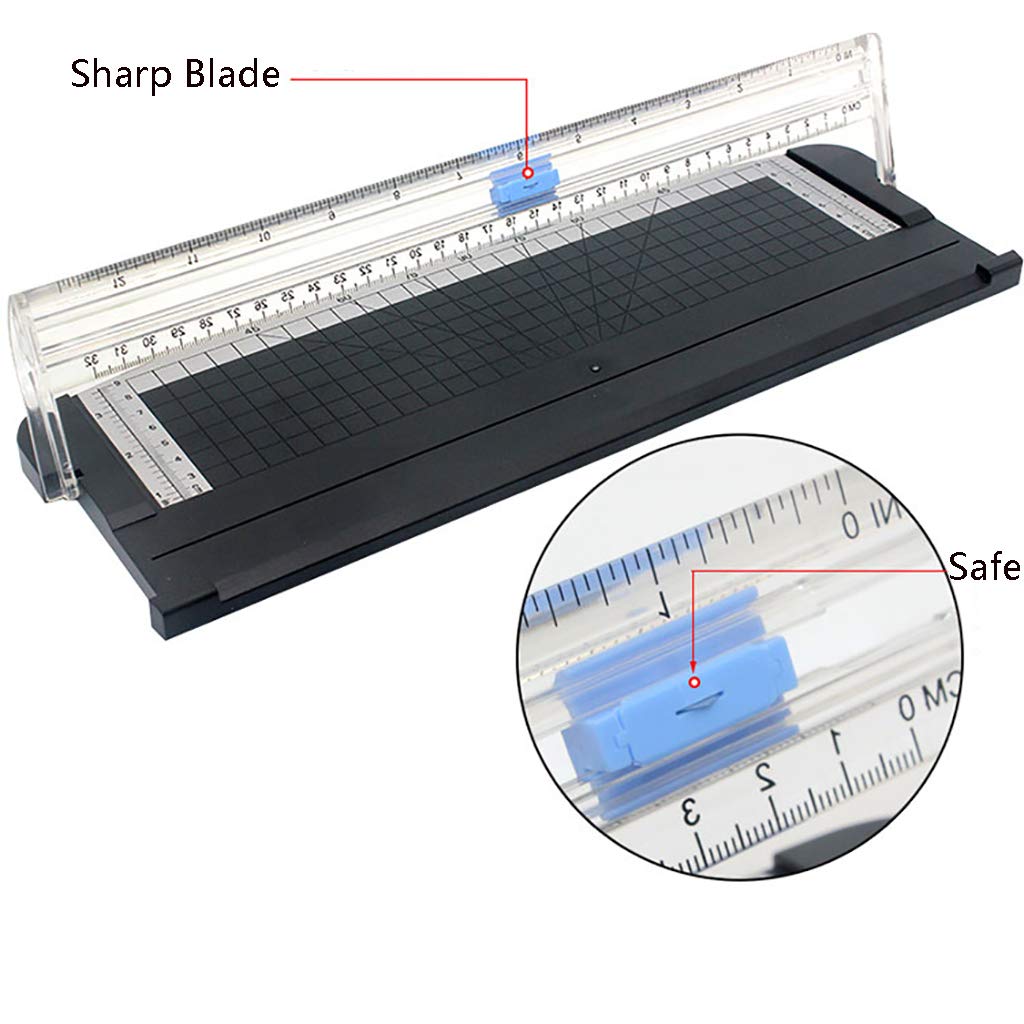 Amazon.co.jp: ポータブルペーパーカッター、12インチA4ペーパー